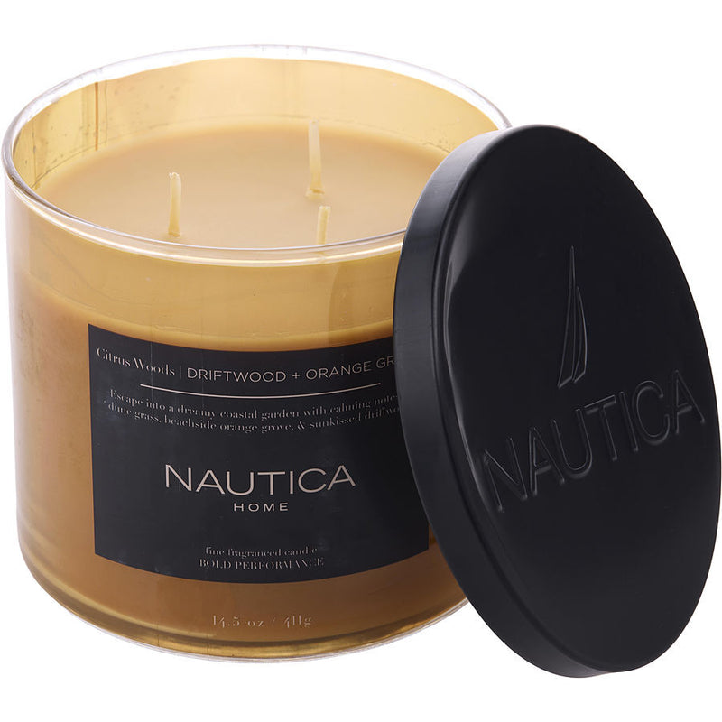 NAUTICA CITRUS WOODS by Nautica (UNISEX) - CANDLE 14.5 OZ